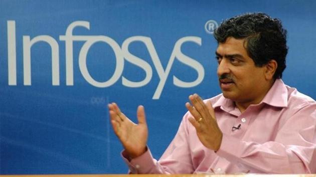 Infosys co-founder and chairman Nandan Nilekani speaks to the media in Bangalore. (File) Infosys co-founder and chairman Nandan Nilekani speaks to the media in Bangalore. (File)