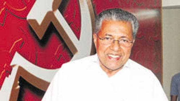 Kerala chief minister Pinarayi Vijayan directed the district collector to initiate steps to ensure their stay in the house at Thrippunithura. (HT Photo) Kerala chief minister Pinarayi Vijayan directed the district collector to initiate steps to ensure their stay in the house at Thrippunithura. (HT Photo)