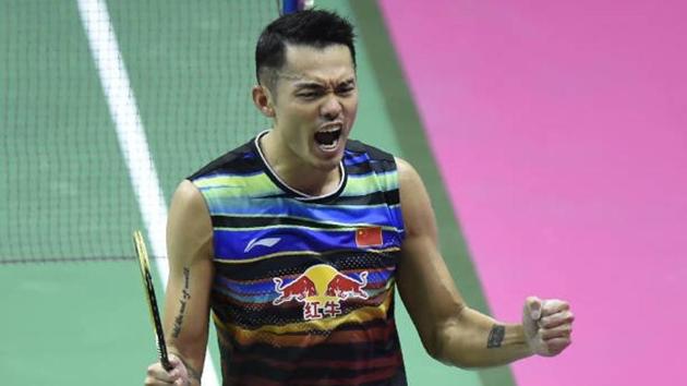Lin Dan defeated Hong Kong’s Wong Wing Ki 21-17, 21-18 to enter the semi-finals of World Badminton Championships. (Twitter/ Badminton Updates) Lin Dan defeated Hong Kong’s Wong Wing Ki 21-17, 21-18 to enter the semi-finals of World Badminton Championships. (Twitter/ Badminton Updates)
