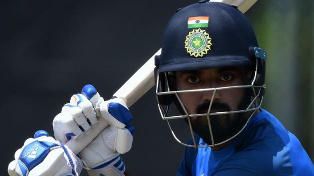 KL Rahul, India’s new No. 4, will look to play a big innings. (AFP)