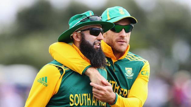 Hashim Amla and Faf du Plessis are wary of the Indian cricket team that will tour South Africa early next year. (Getty Images) Hashim Amla and Faf du Plessis are wary of the Indian cricket team that will tour South Africa early next year. (Getty Images)
