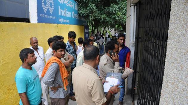 Dogs consumed parts of a woman’s body kept at the mortuary of the Ram Manohar Lohia (RML) Hospital in Lucknow. (HT Photo) Dogs consumed parts of a woman’s body kept at the mortuary of the Ram Manohar Lohia (RML) Hospital in Lucknow. (HT Photo)