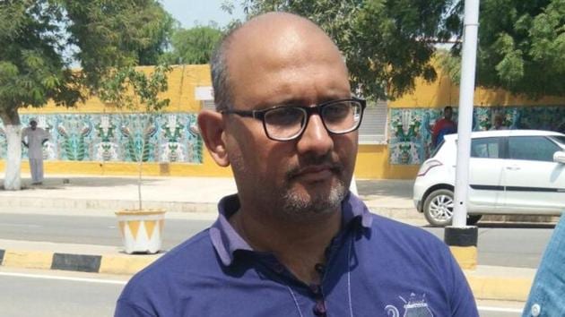 Dera Sacha Sauda spokesperson Aditya Insan (HT Photo) Dera Sacha Sauda spokesperson Aditya Insan (HT Photo)