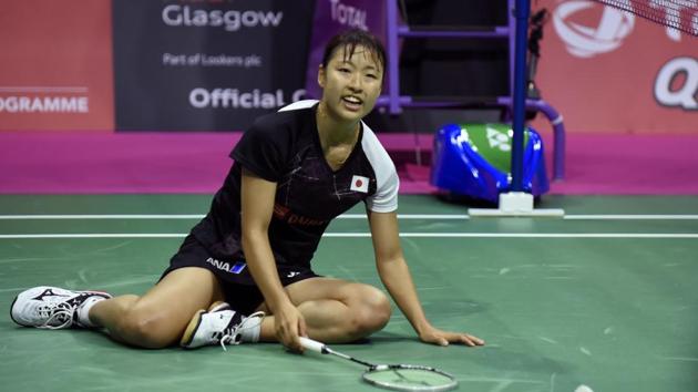 Japan's Nozomi Okuhara showed tremendous determination to win the first game 21-19. (AFP) Japan's Nozomi Okuhara showed tremendous determination to win the first game 21-19. (AFP)
