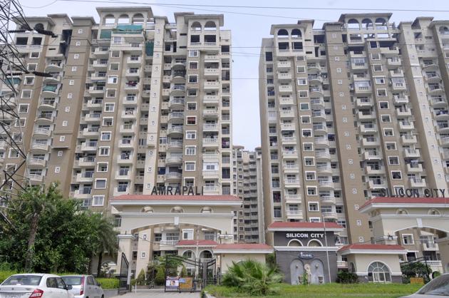 The Amrapali Group has five stuck housing projects in Greater Noida West and another five in Noida. It needs to deliver 40,000 flats to buyers. (Sunil Ghosh/HT FILE) The Amrapali Group has five stuck housing projects in Greater Noida West and another five in Noida. It needs to deliver 40,000 flats to buyers. (Sunil Ghosh/HT FILE)