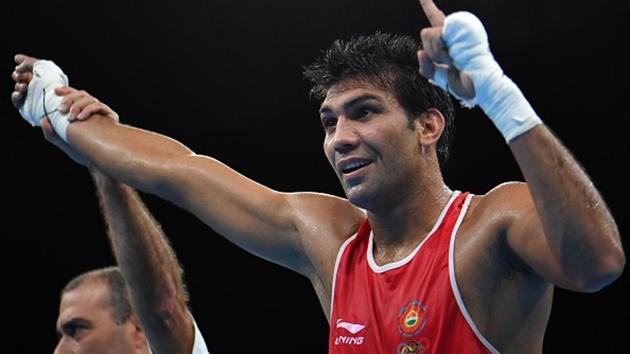Manoj Kumar defeated Moldova’s Vasilii Belous 3-2 to continue India’s winning start at the World Boxing Championships. (AFP/Getty Images file photo) Manoj Kumar defeated Moldova’s Vasilii Belous 3-2 to continue India’s winning start at the World Boxing Championships. (AFP/Getty Images file photo)