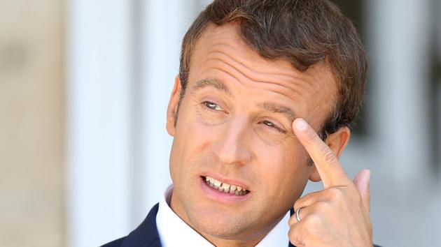French President Emmanuel Macron. (Reuters file) French President Emmanuel Macron. (Reuters file)