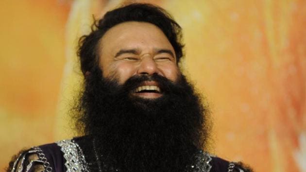 Dera Sacha Sauda chief Gurmeet Ram Rahim Singh(HT File)