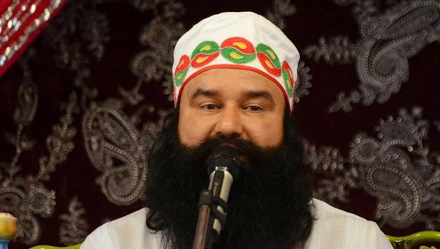 Gurmeet Ram Rahim gathered followers during a time when Punjab had barely come out of militancy, and several dominated classes and Dalits were searching for social space.(HT File)