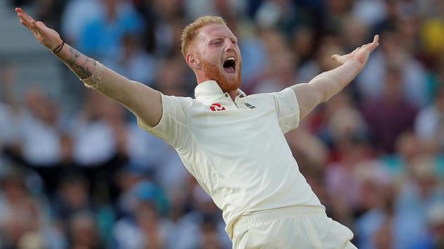 Ben Stokes, who top-scored in England’s first innings with a brisk 100 against West Indies, received one demerit point.(Action Images via Reuters)