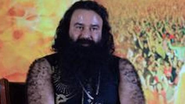 Three more cases, including two pertaining to murder conspiracy, are pending against Dera Sacha Sauda chief Gurmeet Ram Rahim Singh(AFP File Photo)