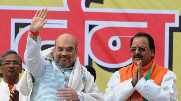 Shah’s visit coincides with the completion of the Rawat government’s six months in power. (HT PHOTO) Shah’s visit coincides with the completion of the Rawat government’s six months in power. (HT PHOTO)