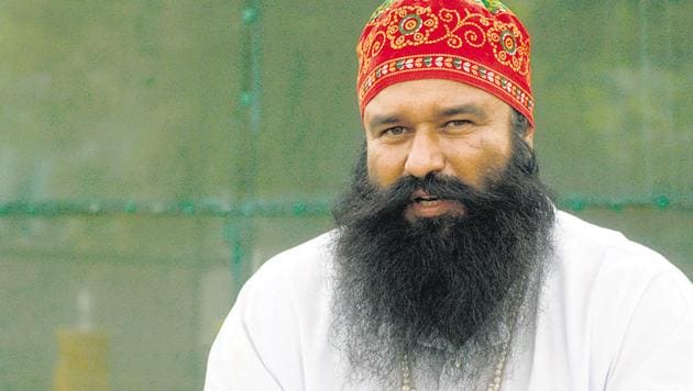 Gurmeet Ram Rahim Singh was ordered to pay a compensation of Rs 30 lakh. (HT File Photo)