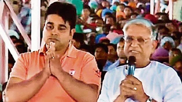 Vishwas Gupta, the husband of Gurmeet Ram Rahim Singh’s daughter Honeypreet. (HT File Photo) Vishwas Gupta, the husband of Gurmeet Ram Rahim Singh’s daughter Honeypreet. (HT File Photo)