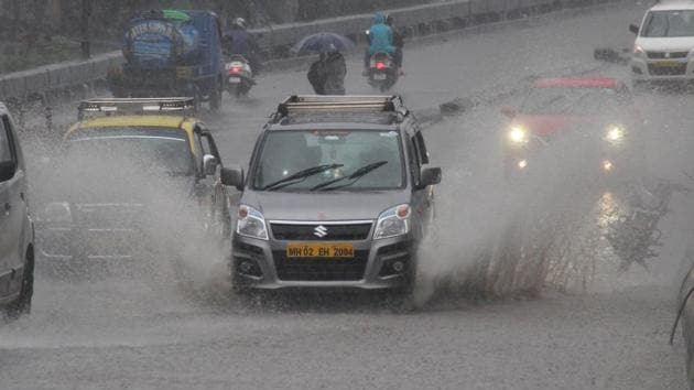 On Monday till 8.30 am, 22.6 mm rainfall was recorded in Pune while from 8.30 am to 5.30 pm, the rainfall recorded in the city was 3.8 mm (HT PHOTO) On Monday till 8.30 am, 22.6 mm rainfall was recorded in Pune while from 8.30 am to 5.30 pm, the rainfall recorded in the city was 3.8 mm (HT PHOTO)