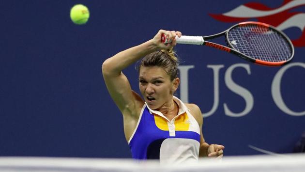 Halep bounced back, winning the second set 6-4. (USA Today Sports)