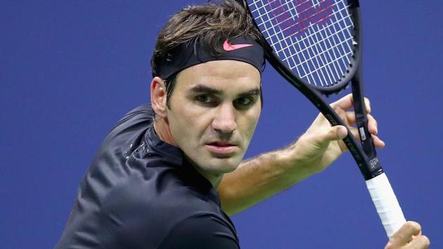 Roger Federer defeated Frances Tiafoe in a thrilling first round encounter at the US Open. (AFP)