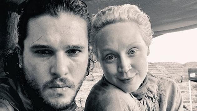 Brienne of Tarth and Jon Snow? Tormund must be jealous. (Twitter) Brienne of Tarth and Jon Snow? Tormund must be jealous. (Twitter)