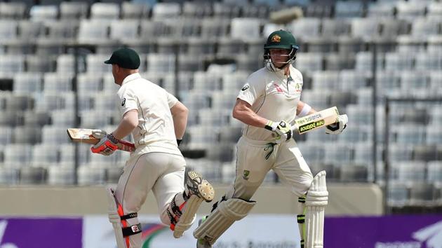 Chasing 265, Australia were 109/2 and they were in a great position to secure a win over Bangladesh. (AFP)