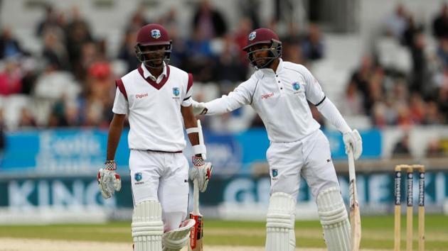 Brathwaite was dismissed for 95 but it summed up a great match for the opener who smashed 142 in the first innings. (Action Images via Reuters)