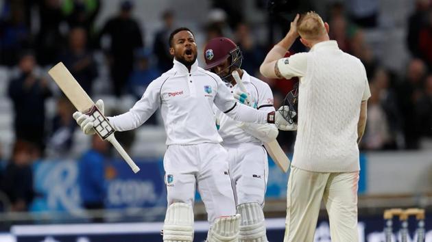 Shai Hope remained unbeaten as West Indies chased down 322 to help them register a five-wicket win and level the series 1-1. (Action Images via Reuters)