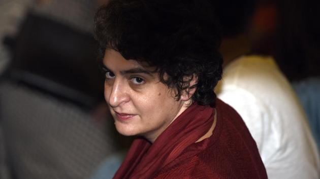 Priyanka Gandhi Vadra at Jawahar Bhawan, in New Delhi, on July 1, 2017. (HT File Photo) Priyanka Gandhi Vadra at Jawahar Bhawan, in New Delhi, on July 1, 2017. (HT File Photo)