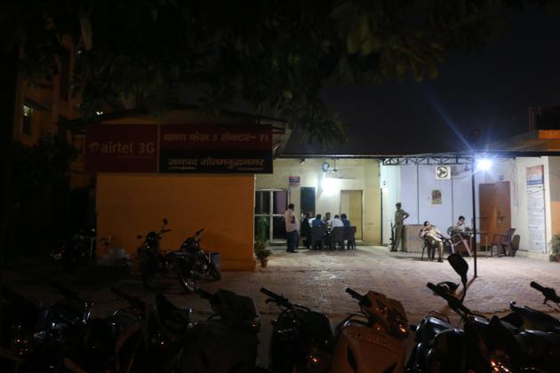 The police said the two were part of a four-member gang. They were arrested by the Phase 2 police earlier this month in connection with another theft case. Then, they had kept mum about the theft from the factory in Sector 6. (Representative photo of police station.) The police said the two were part of a four-member gang. They were arrested by the Phase 2 police earlier this month in connection with another theft case. Then, they had kept mum about the theft from the factory in Sector 6. (Representative photo of police station.)