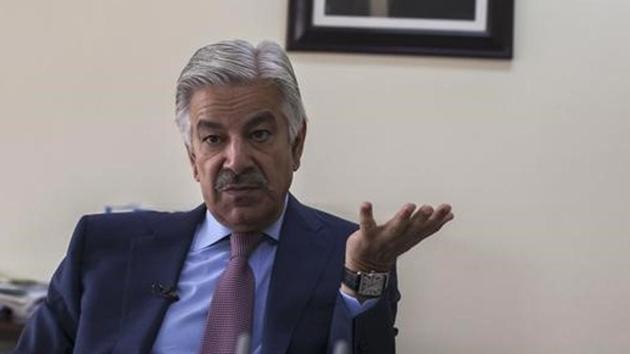 Khawaja Asif speaks during an interview with Reuters at his office in Islamabad March 6, 2014. REUTERS/Faisal Mahmood/Files Khawaja Asif speaks during an interview with Reuters at his office in Islamabad March 6, 2014. REUTERS/Faisal Mahmood/Files
