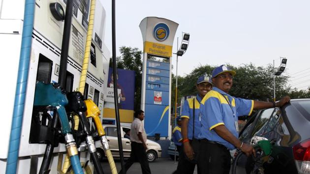 State-owned oil companies in June dumped the 15-year old practice of revising rates on 1st and 16th of every month and instead adopted a dynamic daily price revision to instantly reflect changes in cost. (HT File) State-owned oil companies in June dumped the 15-year old practice of revising rates on 1st and 16th of every month and instead adopted a dynamic daily price revision to instantly reflect changes in cost. (HT File)