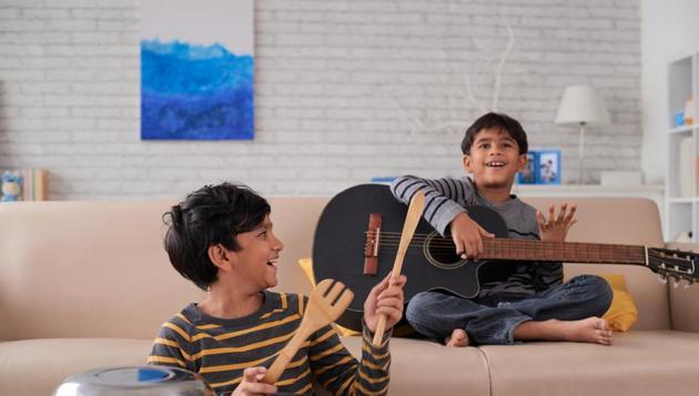 Let your child jam on different instruments to figure out his/her liking and aptitude. (Shutterstock) Let your child jam on different instruments to figure out his/her liking and aptitude. (Shutterstock)