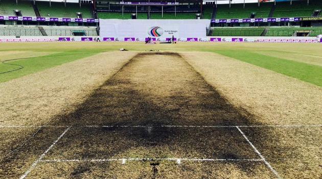 Tamim Iqbal wasn’t a fan of how the pitch at Mirpur played. (Twitter: @MazherArshad) Tamim Iqbal wasn’t a fan of how the pitch at Mirpur played. (Twitter: @MazherArshad)