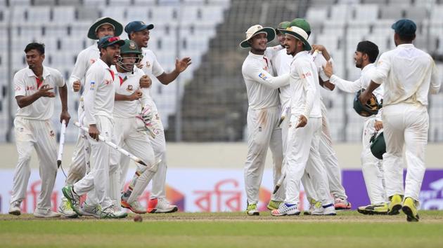 Bangladesh secured their first-ever Test win over Australia and they are on the cusp of securing their first-ever series win against Steve Smith’s side. (AP) Bangladesh secured their first-ever Test win over Australia and they are on the cusp of securing their first-ever series win against Steve Smith’s side. (AP)