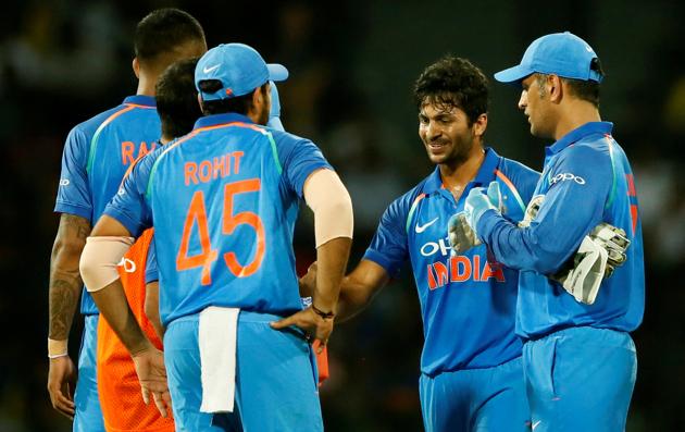 In reply, the hosts were off to a horrible start and were reduced to 68/4 in 16 overs. (REUTERS)