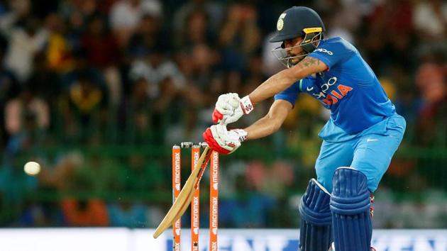 Manish Pandey, playing his first game of the series, scored 50*. (REUTERS)