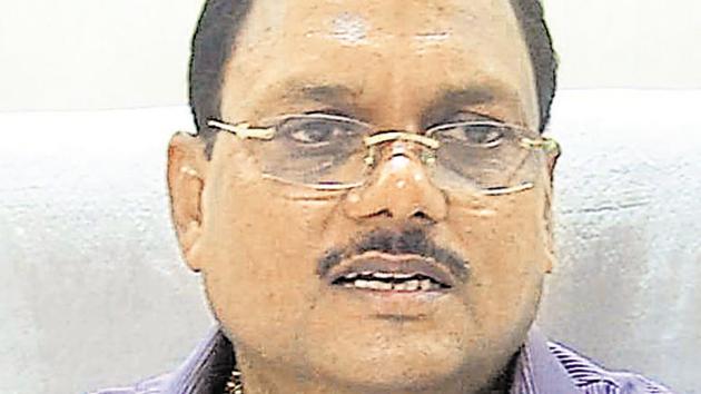 The Uttar Pradesh government had in 2014 removed Yadav Singh as the engineering chief with three industrial authorities Noida, Greater Noida and Yamuna expressway after income tax raided found some unaccounted assets.(HT File Photo)