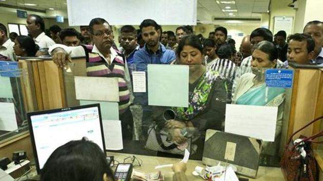 People deposit banned notes in a bank in Guwahati in December, 2016. (AP) People deposit banned notes in a bank in Guwahati in December, 2016. (AP)