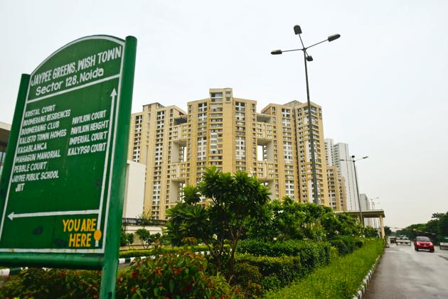 Noida, India - Aug. 23, 2017: Jaypee wish Town at sector 128, in Noida, India, on Wednesday, August 23, 2017. (Photo by Virendra Singh Gosain/ Hindustan Times) to go with Vinod Rajput’s story. (Virendra Singh Gosain/HT PHOTO) Noida, India - Aug. 23, 2017: Jaypee wish Town at sector 128, in Noida, India, on Wednesday, August 23, 2017. (Photo by Virendra Singh Gosain/ Hindustan Times) to go with Vinod Rajput’s story. (Virendra Singh Gosain/HT PHOTO)