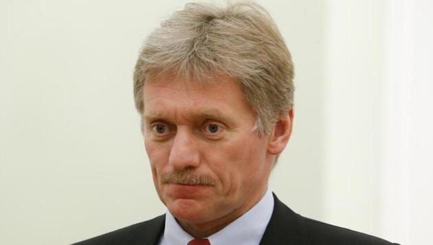 Kremlin spokesman Dmitry Peskov attends a meeting of Russia's President Vladimir Putin with his Macedonian counterpart Gjorge Ivanov at the Kremlin in Moscow, Russia, May 24, 2017. (Reuters Photo) Kremlin spokesman Dmitry Peskov attends a meeting of Russia's President Vladimir Putin with his Macedonian counterpart Gjorge Ivanov at the Kremlin in Moscow, Russia, May 24, 2017. (Reuters Photo)