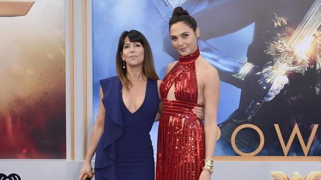 In this May 25, 2017 file photo, director Patty Jenkins, left, and actor Gal Gadot arrive at the world premiere of Wonder Woman at the Pantages Theatre in Los Angeles. (Jordan Strauss/Invision/AP) In this May 25, 2017 file photo, director Patty Jenkins, left, and actor Gal Gadot arrive at the world premiere of Wonder Woman at the Pantages Theatre in Los Angeles. (Jordan Strauss/Invision/AP)