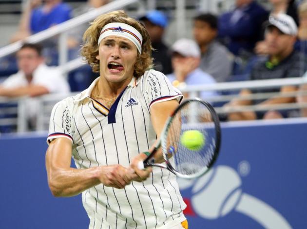 Alexander Zverev was eliminated after losing to Borna Coric in the second round. (REUTERS)