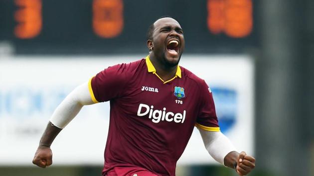 Ashley Nurse last played a T20I for West Indies in January 2015.(Twitter)