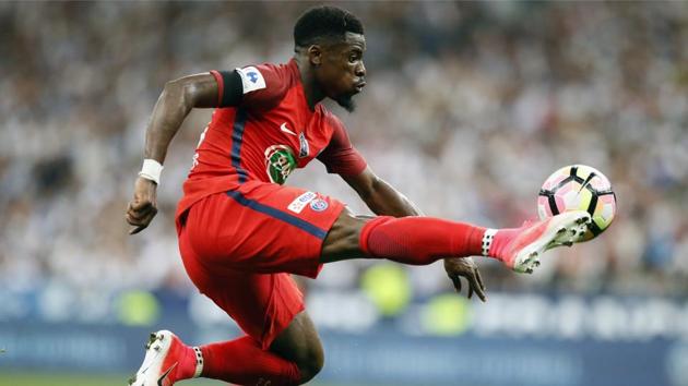 Serge Aurier became the biggest name to sign for Tottenham Hotspur this season. (AP) Serge Aurier became the biggest name to sign for Tottenham Hotspur this season. (AP)