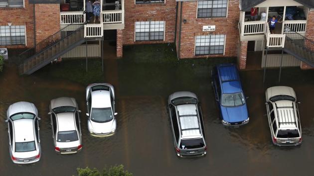 As Texas comes to grips with the destruction by Hurricane Harvey, another storm called Irma brews in the eastern Atlantic which could potentially hit the US in coming weeks. (Brett Coomer / AP) 