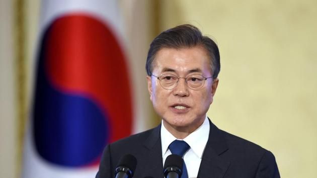 South Korean President Moon Jae-In. (Reuters file) South Korean President Moon Jae-In. (Reuters file)