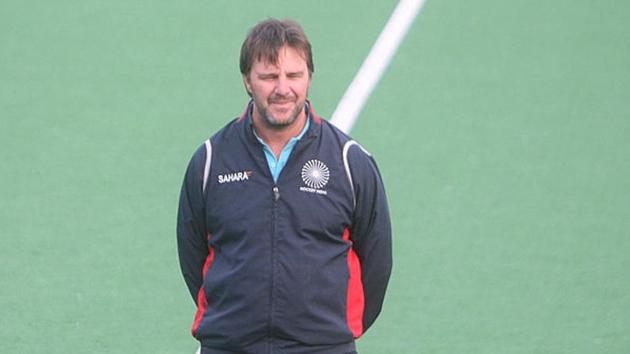 David John, Hockey India’s high performance director, was named the interim coach after Roelant Oltmans was sacked as the Indian men’s hockey team coach on Saturday.(Getty Images)