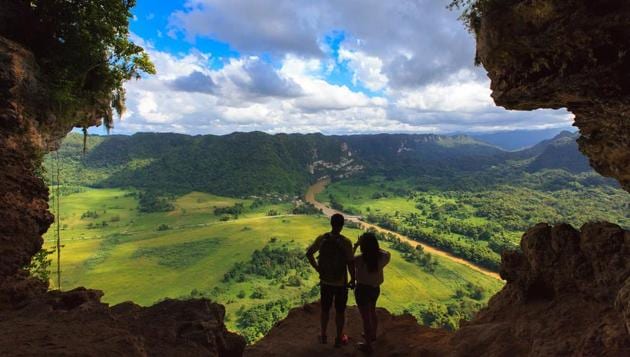 A beautiful landscape from a cave window in Puerto Rice. (iStock) A beautiful landscape from a cave window in Puerto Rice. (iStock)