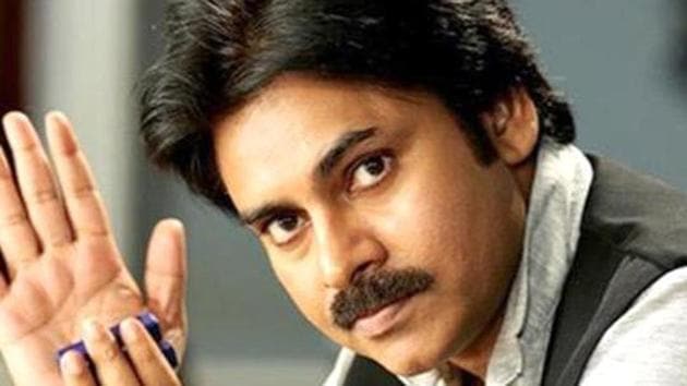 In Pawan Kalyan’s next with director Trivikram, he will be seen playing a software professional. The film also stars Keerthy Suresh and Anu Emmanuel.(PawanKalyan/Twitter)