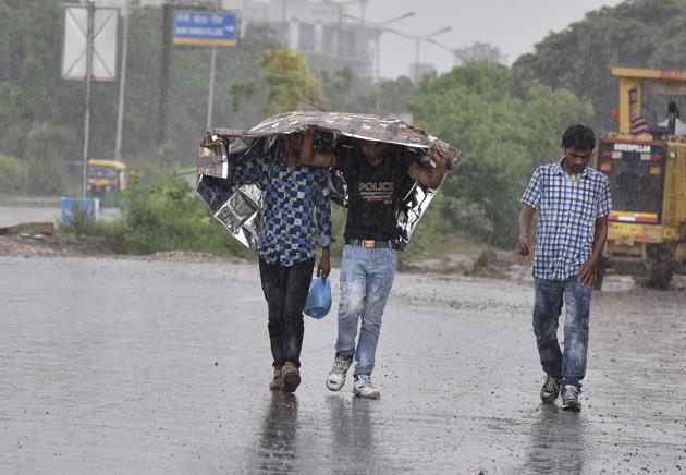 The IMD has forecast more rain in the city next week.(Sanjeev Verma/HT PHOTO)