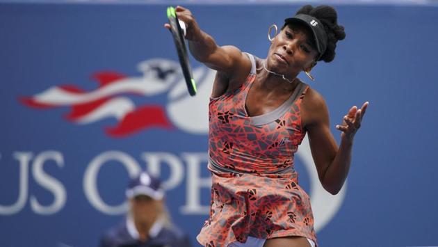 Venus Williams was at her dominant best as she crushed Maria Sakkari of Greece 6-3, 6-4. (NYT) Venus Williams was at her dominant best as she crushed Maria Sakkari of Greece 6-3, 6-4. (NYT)