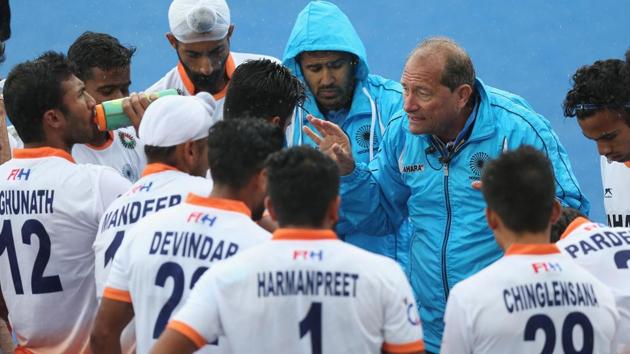 Roelant Oltmans became the latest foreign coach to be sacked by Hockey India. The high-profile Dutch coach, who made the Indian hockey team one of the fittest in the world, took over as head coach in 2015.(Getty Images)